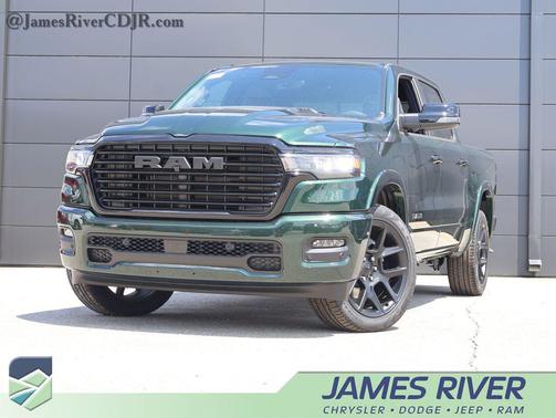 Serrano Green Metallic 2026 RAM 1500 Laramie