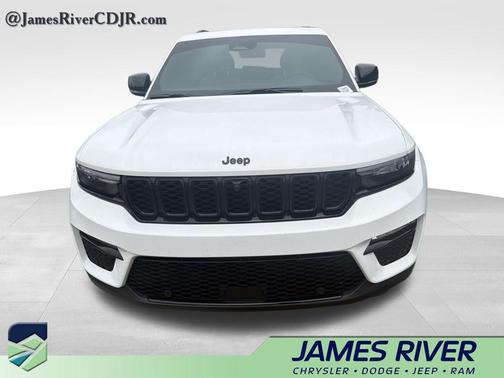 Bright White Clearcoat 2023 Jeep Grand Cherokee Limited
