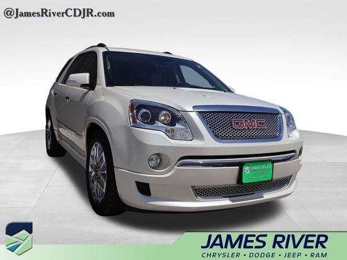 White Diamond Clearcoat 2012 GMC Acadia Denali