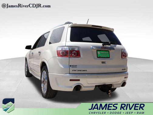 White Diamond Clearcoat 2012 GMC Acadia Denali