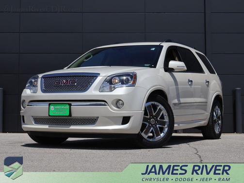 White Diamond Clearcoat 2012 GMC Acadia Denali