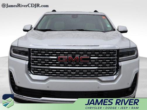 White Frost Tricoat 2023 GMC Acadia Denali