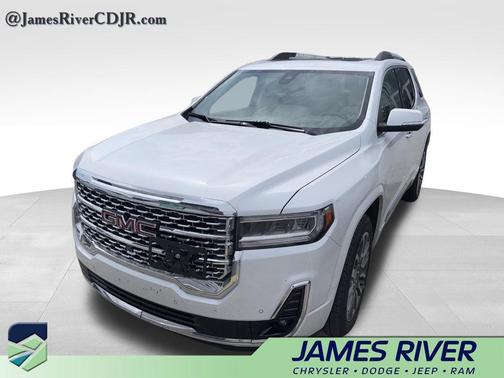 White Frost Tricoat 2023 GMC Acadia Denali