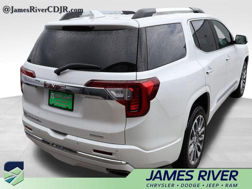 White Frost Tricoat 2023 GMC Acadia Denali