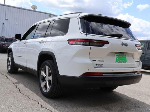 Bright White Clearcoat 2021 Jeep Grand Cherokee L Limited