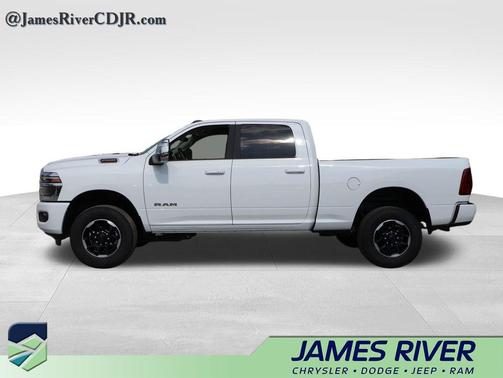 Bright White Clearcoat 2026 RAM 2500 Laramie Crew Cab 4x4 6'4' Box
