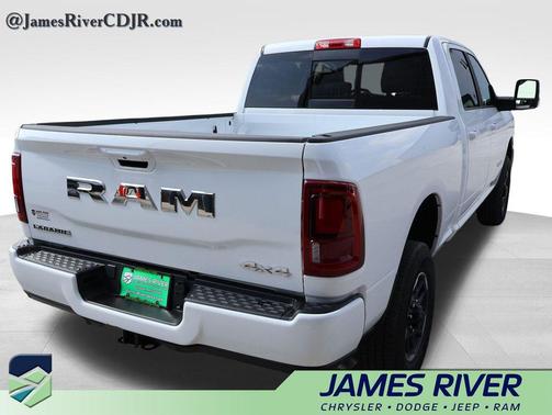 Bright White Clearcoat 2026 RAM 2500 Laramie Crew Cab 4x4 6'4' Box