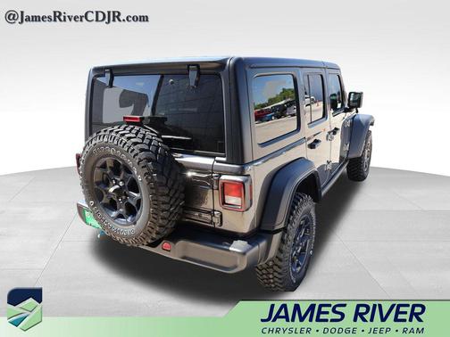 Granite Crystal Metallic Clearcoat 2023 Jeep Wrangler 4xe Willys