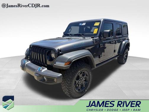Granite Crystal Metallic Clearcoat 2023 Jeep Wrangler 4xe Willys