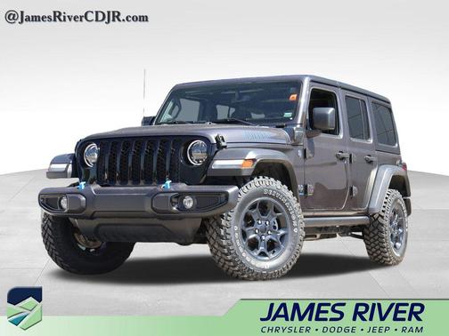 Granite Crystal Metallic Clearcoat 2023 Jeep Wrangler 4xe Willys