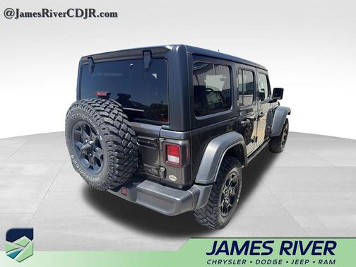 Granite Crystal Metallic Clearcoat 2023 Jeep Wrangler 4xe Willys