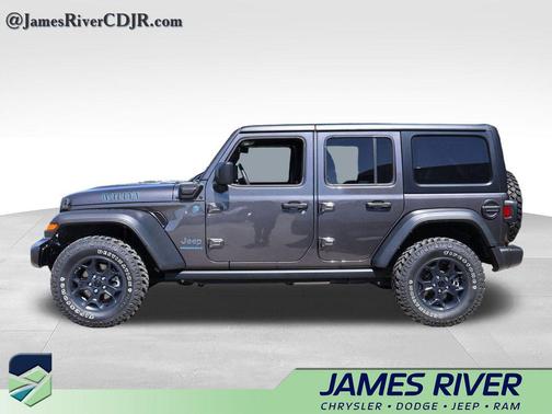 Granite Crystal Metallic Clearcoat 2023 Jeep Wrangler 4xe Willys