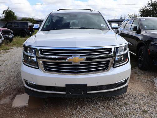 White Diamond Tricoat 2015 Chevrolet Tahoe LTZ