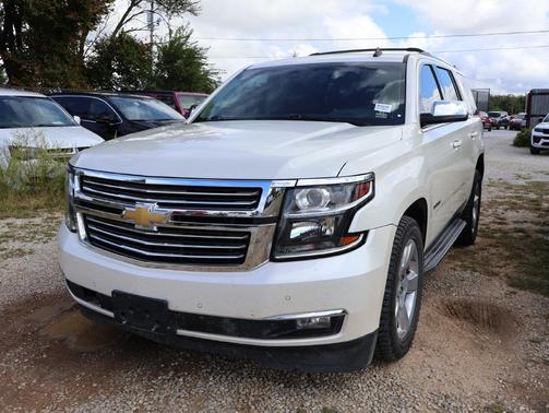 White Diamond Tricoat 2015 Chevrolet Tahoe LTZ