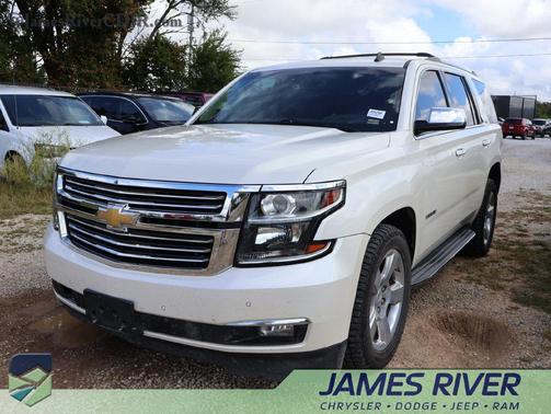 White Diamond Tricoat 2015 Chevrolet Tahoe LTZ