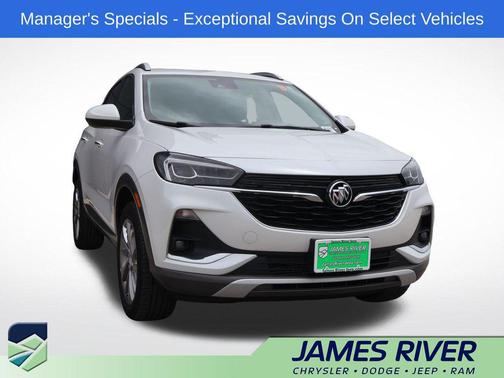 White Frost Tricoat 2023 Buick Encore GX Essence