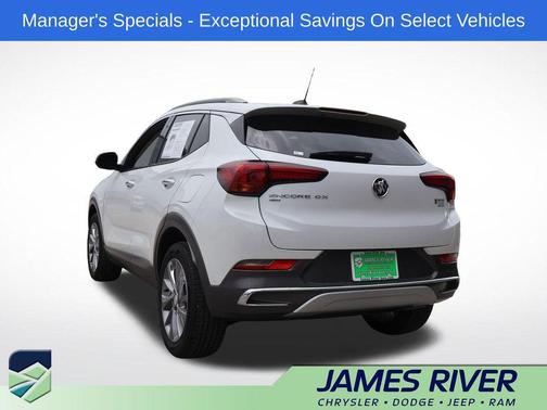 White Frost Tricoat 2023 Buick Encore GX Essence