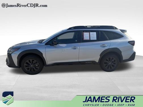Ice Silver Metallic 2025 Subaru Outback Onyx Edition
