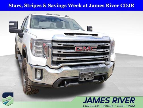Summit White 2021 GMC Sierra 3500 SLE