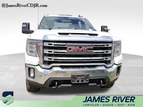 Summit White 2021 GMC Sierra 3500 SLE