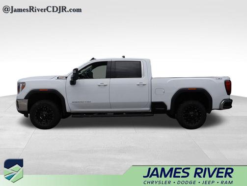 Summit White 2021 GMC Sierra 3500 SLE