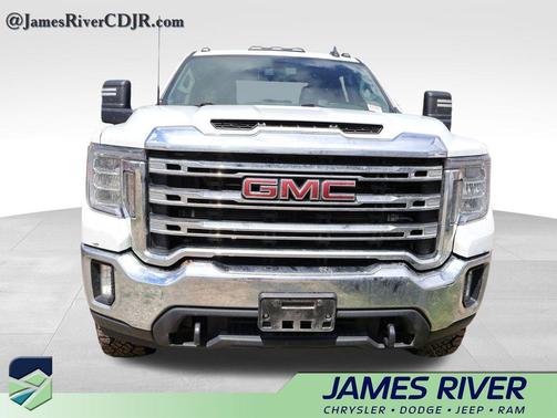 Summit White 2021 GMC Sierra 3500 SLE