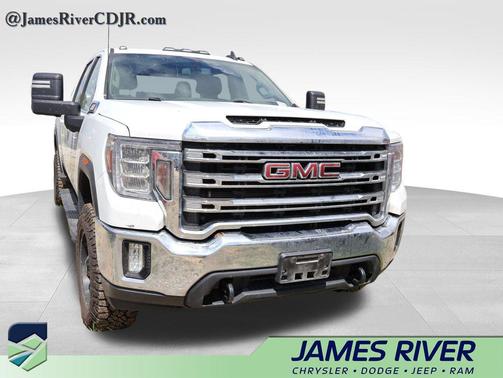 Summit White 2021 GMC Sierra 3500 SLE