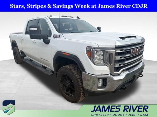 Summit White 2021 GMC Sierra 3500 SLE
