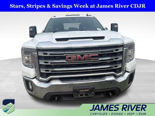 Summit White 2021 GMC Sierra 3500 SLE