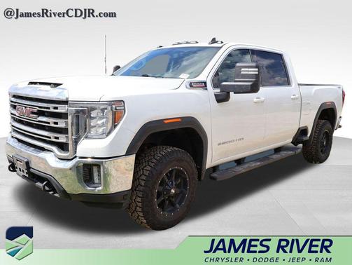 Summit White 2021 GMC Sierra 3500 SLE