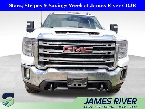 Summit White 2021 GMC Sierra 3500 SLE