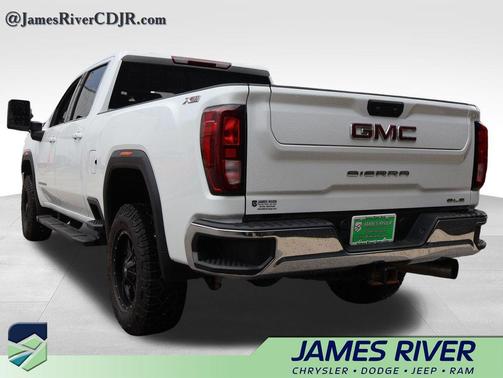 Summit White 2021 GMC Sierra 3500 SLE
