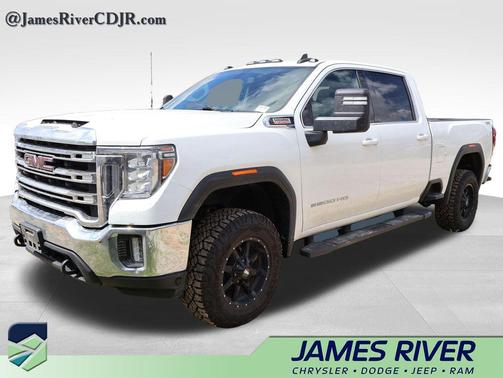 Summit White 2021 GMC Sierra 3500 SLE