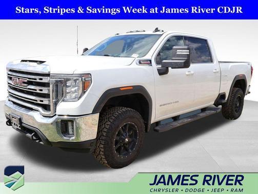 Summit White 2021 GMC Sierra 3500 SLE