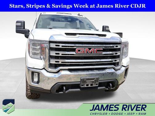 Summit White 2021 GMC Sierra 3500 SLE