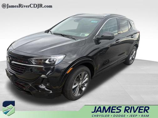 Ebony Twilight Metallic 2023 Buick Encore GX Essence