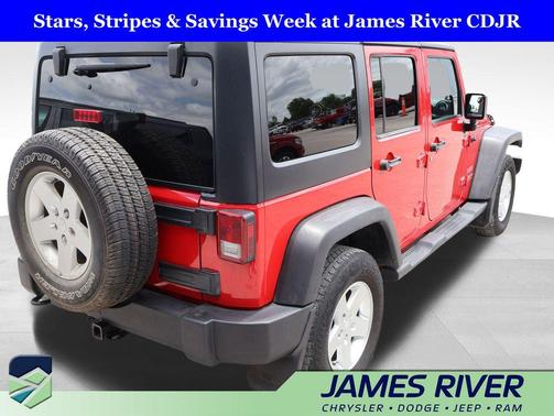 Flame Red Clearcoat 2012 Jeep Wrangler Unlimited Sport