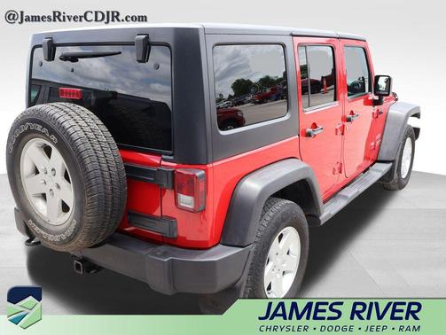 Flame Red Clearcoat 2012 Jeep Wrangler Unlimited Sport