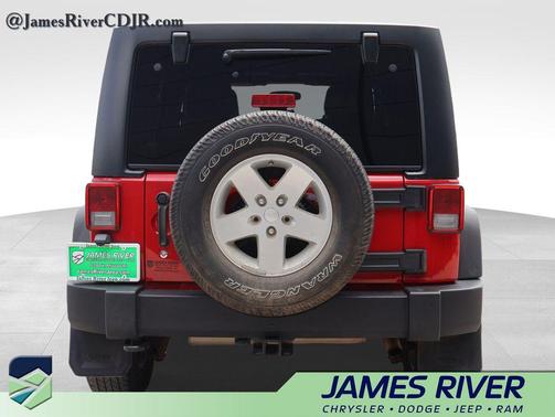 Flame Red Clearcoat 2012 Jeep Wrangler Unlimited Sport