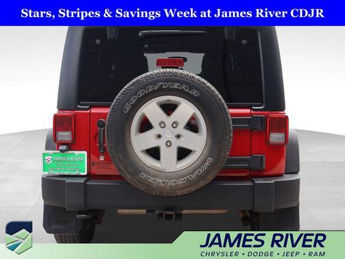 Flame Red Clearcoat 2012 Jeep Wrangler Unlimited Sport