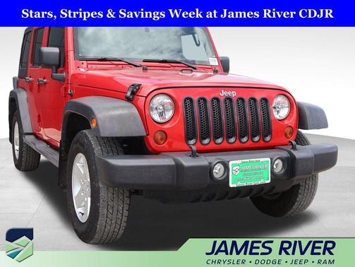 Flame Red Clearcoat 2012 Jeep Wrangler Unlimited Sport