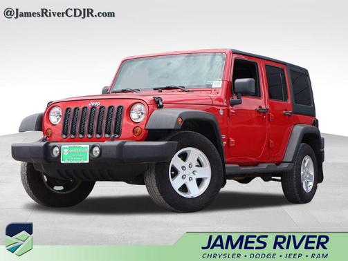 Flame Red Clearcoat 2012 Jeep Wrangler Unlimited Sport