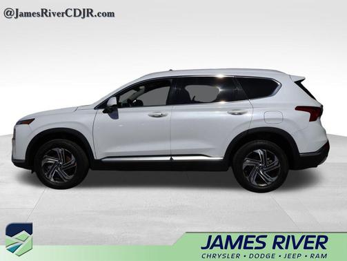 Quartz White 2022 Hyundai SANTA FE SEL 2.4
