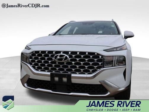 Quartz White 2022 Hyundai SANTA FE SEL 2.4