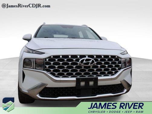 Quartz White 2022 Hyundai SANTA FE SEL 2.4