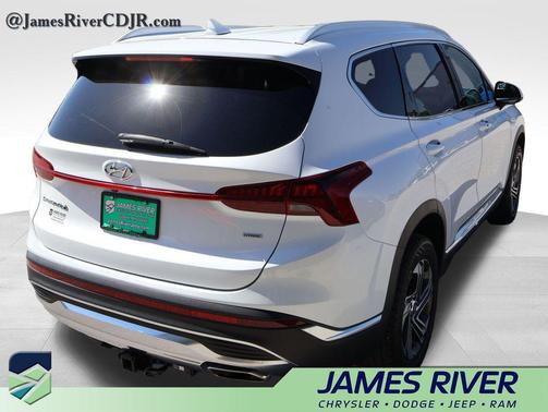 Quartz White 2022 Hyundai SANTA FE SEL 2.4