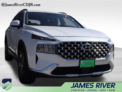 Quartz White 2022 Hyundai SANTA FE SEL 2.4