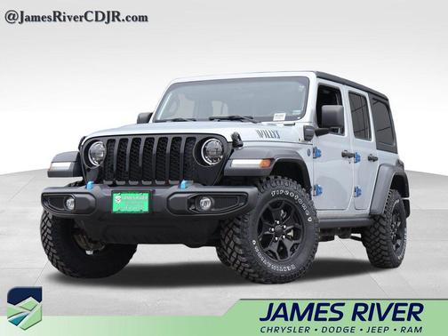 Silver Zynith Clearcoat 2023 Jeep Wrangler 4xe Base