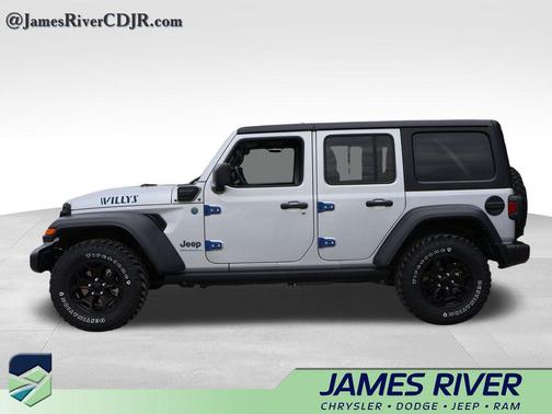 Silver Zynith Clearcoat 2023 Jeep Wrangler 4xe Base