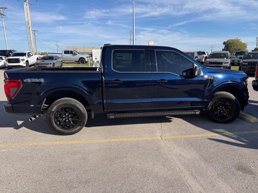 Antimatter Blue Metallic 2025 Ford F-150 XLT